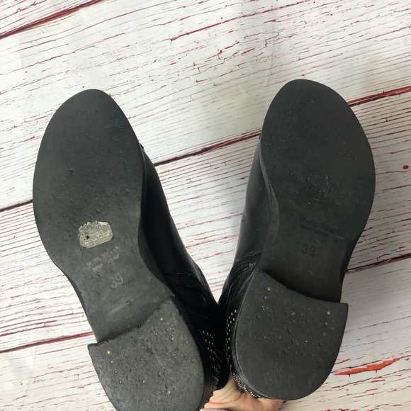 Stelle Monelle Made in Italy Studded Ankle Boots Size EU 39/ US 8.5 - Picture 12 of 15